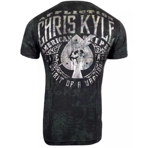 AFFLICTION Men's T-Shirt S/S CK CADRE Premium - Picture 2 of 9